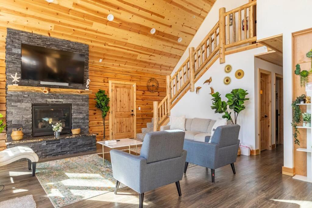 Modern Family Cabin Mins To Lake, Slopes & Hikes Big Bear City Exteriér fotografie
