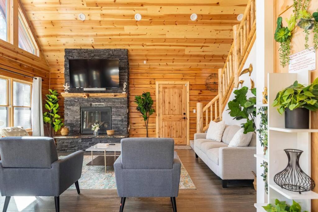 Modern Family Cabin Mins To Lake, Slopes & Hikes Big Bear City Exteriér fotografie